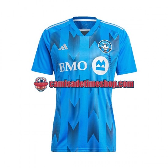 Camisa Masculina Montreal Impact 2023-2024 Jogo 1 manga curta