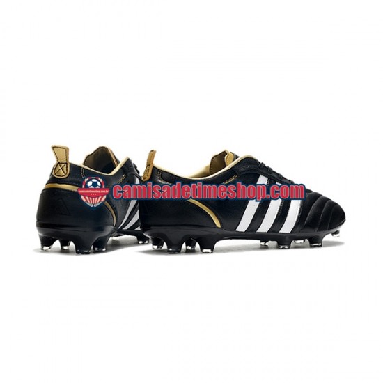 Adidas ADIPURE FG Branco Preto Botas de Futebol