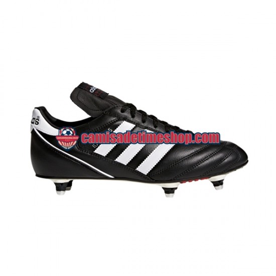 Adidas Classic Kaiser 3 Cup SG Branco Preto Botas de Futebol