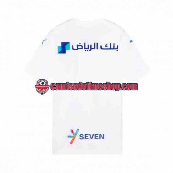 Camisa Masculina Al Hilal 2023-2024 Jogo 2 manga curta