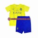 Camisa Infanto-Juvenil Al-Nassr 2023-2024 Jogo 1 manga curta