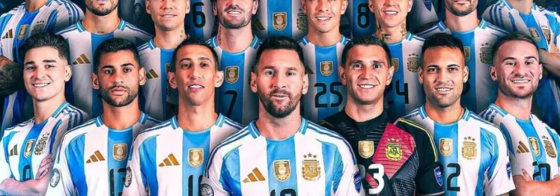 Argentina é a única número 1 da história