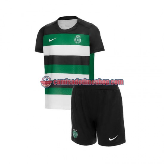 Camisa Infanto-Juvenil Sporting CP 2024-2025 Jogo 1 manga curta